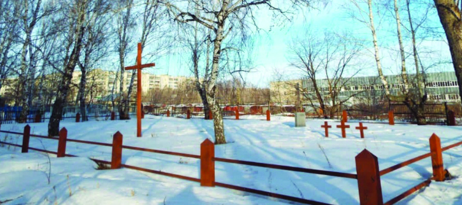Мемориал на месте захоронения немецких и венгерских военнопленных