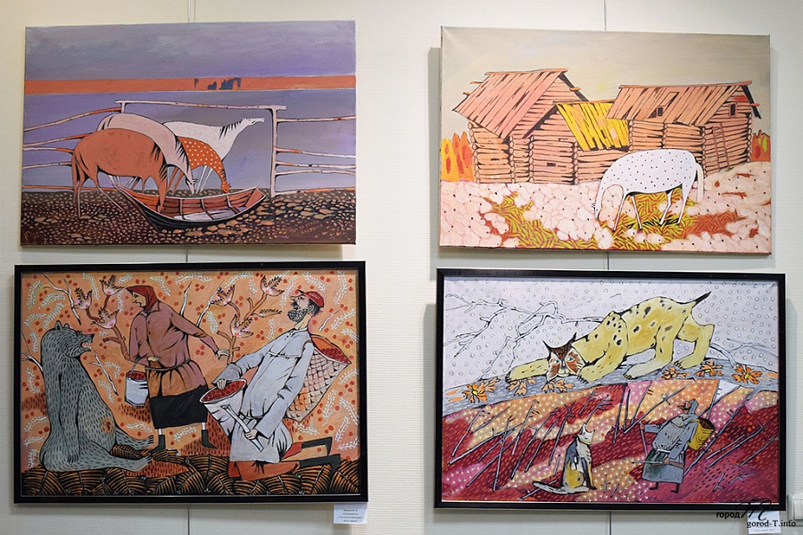 Выставка Михаила Захарова