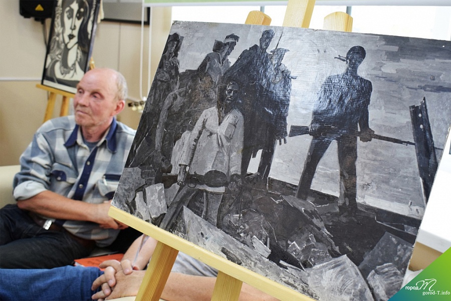 Выставка «Остап Шруб. Художник и солдат. Искусство при свете совести»